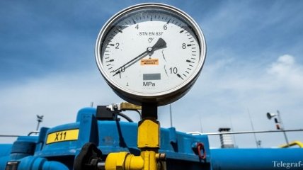 Запасы газа в Украине уменьшились