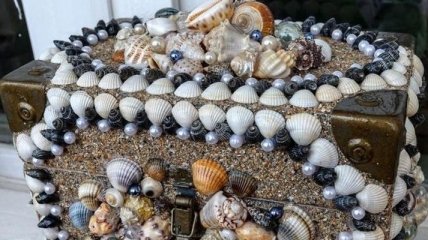 Поделки из морских камешков и ракушек