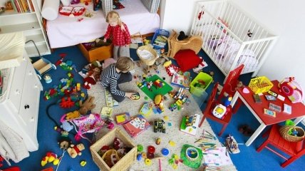 Детская комната: убрать за 15 минут
