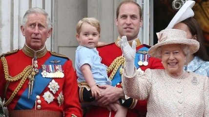 Королівська родина на параді у 2021 році