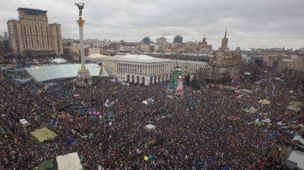 В Тбилиси поддержали киевский Марш миллионов за евроинтеграцию 