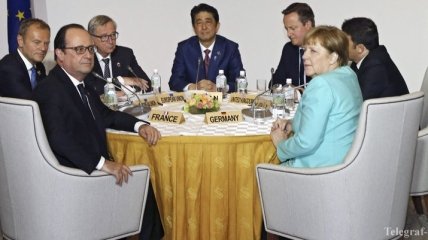 Меркель заявила о неизменной позиции G7 по санкциям в отношении России