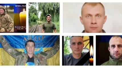 Украина на Донбассе потеряла шестерых защитников в мае: их истории и фото