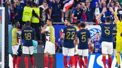 Французы вышли в плей-офф ЧМ-2022