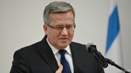 Президент Польши выступит в украинском парламенте