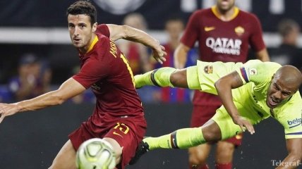 "Барселона" уступила "Роме" на МКЧ-2018: видеообзор матча