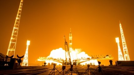 Взлет американского космического корабля Orion (Видео)