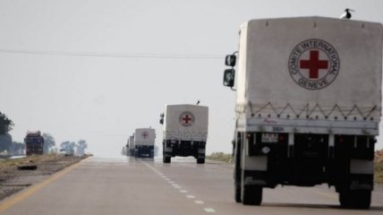 Красный Крест отправил на Донбасс 7 грузовиков гумпомощи