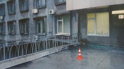В Днепропетровске возле помещения взорвалась граната