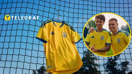 Футболка збірної України з футболу від adidas