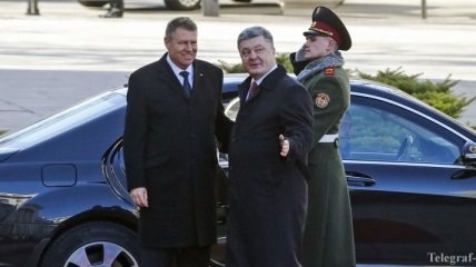 Началась встреча Президентов Украины и Румынии