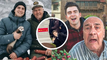 Дід Толя та його онук