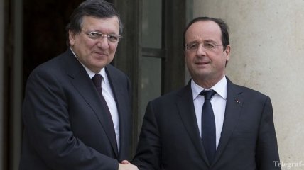 Олланд и Баррозу обсудили ситуацию в Украине