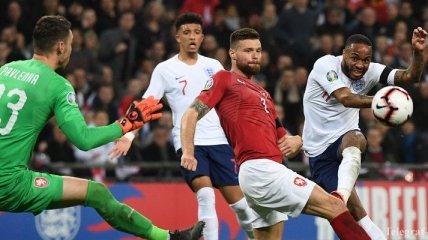 Англия разгромила Чехию в отборе на Евро-2020 (Видео)