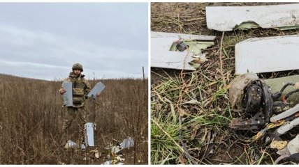Українські військові збили безпілотника "Ланцета"