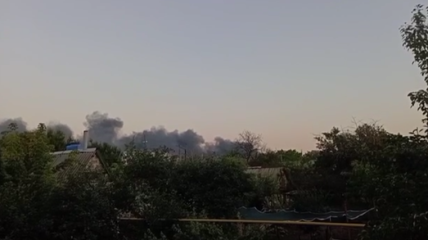 В Іловайську щось палало всю ніч