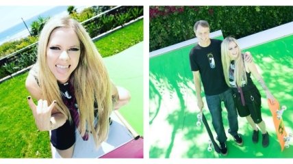 Звезда Avril Lavigne оголяет титьки и после концерта трахается, порно ролик онлайн