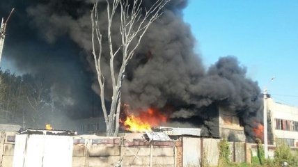 Пожар в "Институте стекловолокна" под Киевом ликвидирован