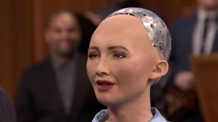 Человекоподобный робот София получила гражданство Саудовской Аравии