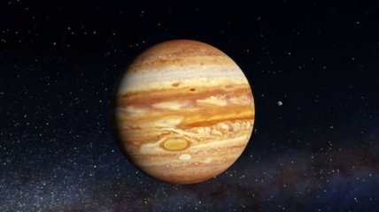NASA показало на снимке "глаза" Юпитера