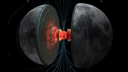 Ученые: в прошлом Луна имела сильное магнитное поле