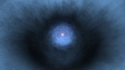 Обжора: сколько "ест" самая большая черная дыра во Вселенной