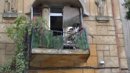В Одессе обвалились балконы в жилом доме