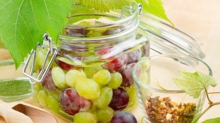 Рецепт. Маринованный виноград (видео)