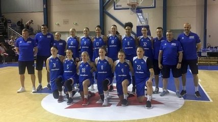 Женская сборная Украины по баскетболу в спарринге проиграла Франции