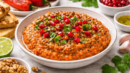 Закуска із запечених перців