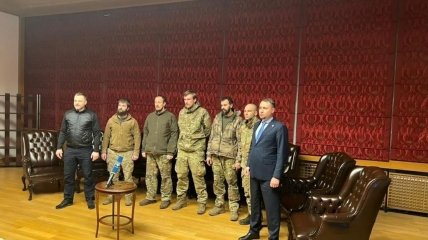 Звільнені українські захисники