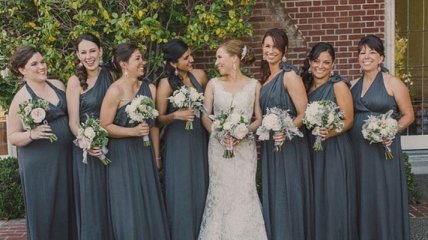Как выбрать платье для подруг невесты?