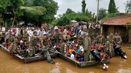Дожди, наводнения, оползни: в Индии уже 42 смерти