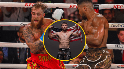 Энтони Джошуа, Джейк Пол и Брайс Митчелл