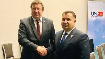 Полторак и министр охраны края Литвы обсудили задачи на 2018 год