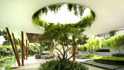 Экологическая архитектура: зеленый дом во Вьетнаме (Фото)
