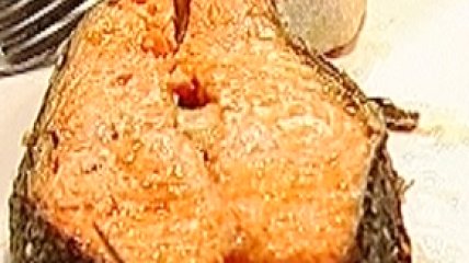 Сёмга, запечённая с фенхелем и лимоном