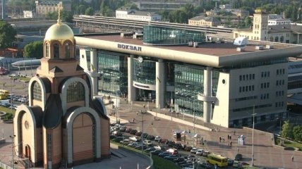 Сообщение о минировании вокзала "Киев-Пассажирский" оказалось ложным