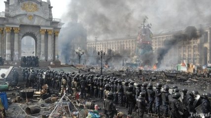 Майдан онлайн: что происходит в центре Киева сегодня (Фото, Видео)
