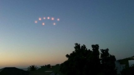 В Северном Голливуде засняли шесть НЛО, которые неожиданно телепортировались