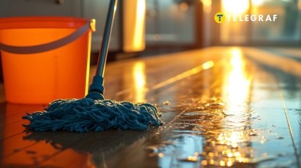 Миття підлоги краще відкласти на ранок (зображення створено за допомогою ШІ)