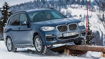 Новый BMW X3 порадовал на внедорожном тесте в  Карпатах 