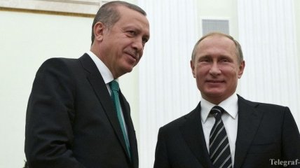 Эрдоган вылетел в Санкт-Петербург на встречу с Путиным