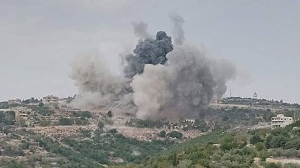 Удар Израиля по позициям "Хезболлы"