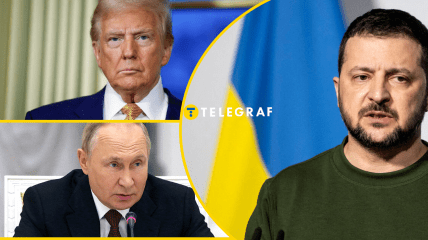 Володимир Зеленський, Дональд Трамп, Володимир Путін