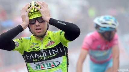 Мауро Сантамброджио выиграл 14-й этап "Джиро д'Италия"