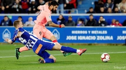 Алавес - Барселона: видео обзор матча 23.04.201