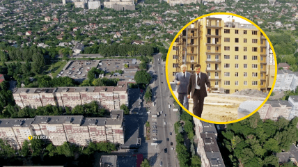 Строительство жилмассива Сокол-1 в Днепре запечатлели в фильме "Странный отпуск"