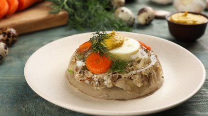 Прозрачный холодец