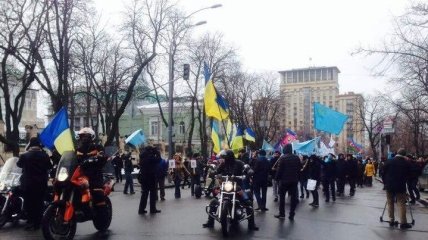 В Киеве прошла акция ко Дню сопротивления Крыма оккупации РФ